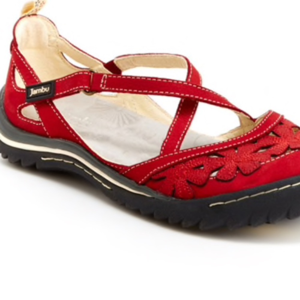Jambu original Sandals. Size 8.5. Red